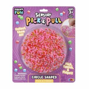 🔥Crazy Fun Sensory Pick And Pull Circle Shaped Pink BNWT🔥